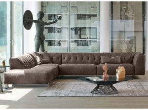 Marlon Classic Sectional Sofa By Gamma Italy