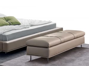 McQuee Italian Bench by Gamma Arredamenti WHITE