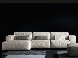 Oxer Moder Sectional Sofa By Gamma Italy chaise