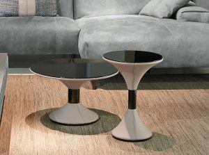 T17 Modern end Table by Gamma Italy top