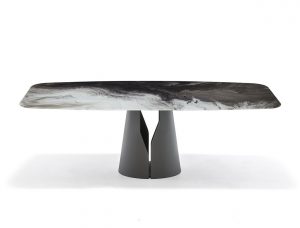 giano crystalart dining table by cattelan italia 1