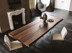 gordon deep wood dining table by cattelan italia 1