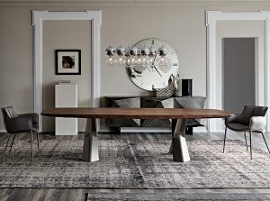 mad max wood dining table by cattelan italia 1