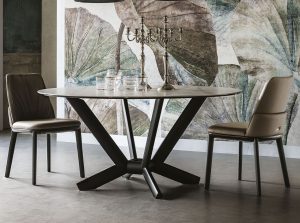 planer round keramik dining table by cattelan italia 1