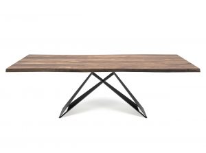 premier wood dining table by cattelan italia 1