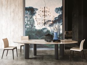roll keramik dining table by cattelan italia 1