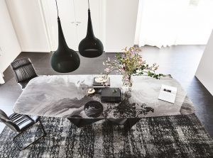skorpio crystalart glass dining table by cattelan italia 1