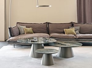 albert keramik round coffee end table cattelan italia 1