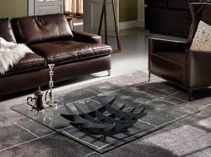 atlas modern glass coffee table cattelan italia 1