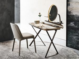 cocoon trousse keramik office vanity desk cattelan italia 1
