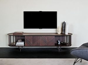 costes modern wooden tv stand cattelan italia 1
