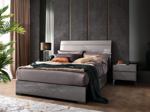 graphite modern italian bedroom set alf group 2