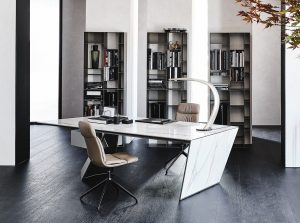 nasdaq keramik modern office table desk cattelan italia 1