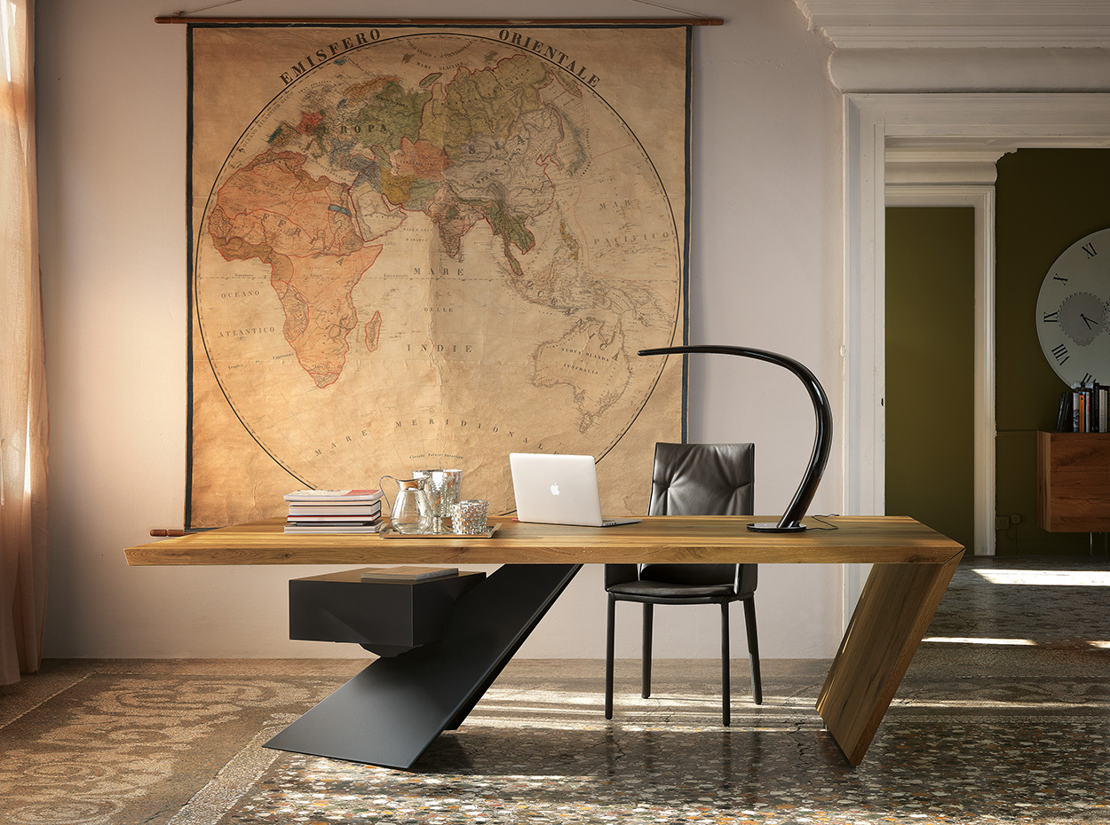 Handel Denk vooruit Bijwerken NASDAQ Modern Office Desk by Cattelan Italia - MIG Furniture