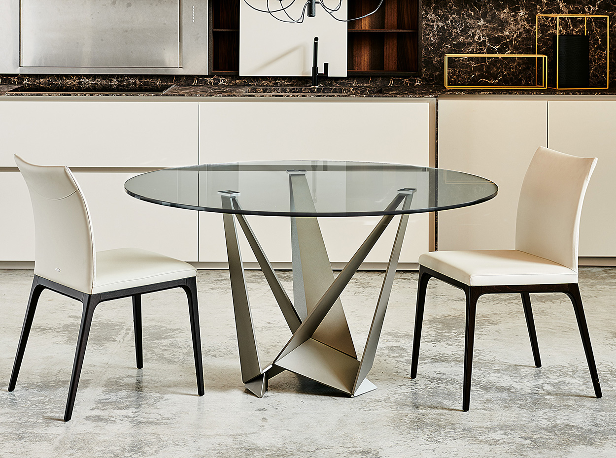 Skorpio Round Dining Table by Cattelan Italia - MIG Furniture