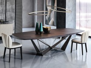 skorpio wood dining table by cattelan italia 1