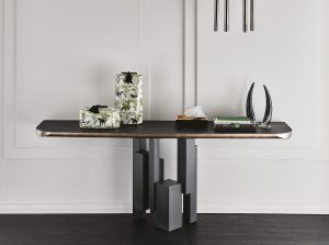 skyline wood c modern console table cattelan italia 1