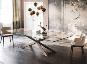 spyder dining table by cattelan italia 1