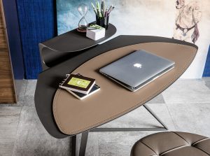 storm modern office computer desk table cattelan italia 1
