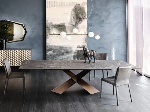 tyron keramik drive dining table by cattelan italia 1
