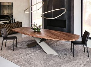 tyron wood dining table by cattelan italia 1