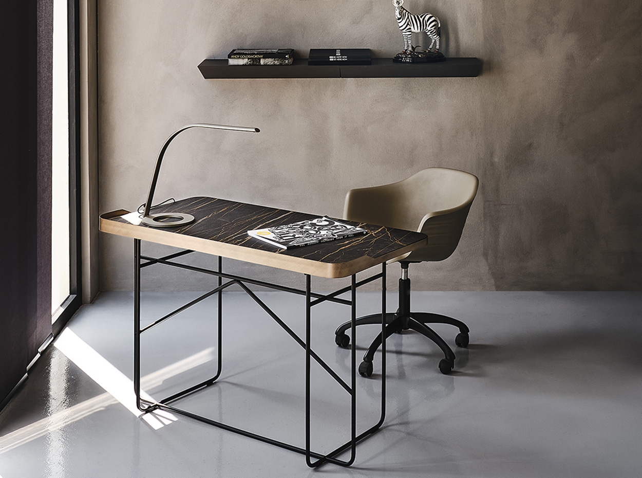 Bridge Ceramic Office Desk by Tonin Casa Italy - MIG Furniture