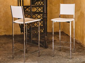 alessio upholstered bar counter stool cattelan italia 1