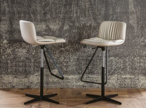axel x swivel adjustable counter bar stool cattelan italia 1