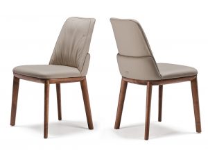 belinda modern upholstered dining chair cattelan italia 1