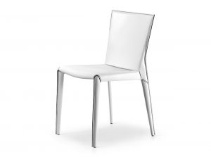 beverly upholstered leather dining chair cattelan italia 1