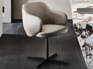 bombe x base dining office chair cattelan italia 1