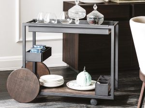 brandy modern bar serving cart cattelan italia 1
