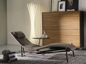 donovan modern upholstered lounge chaise cattelan italia 1