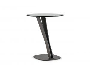 falco glass metal end laptop table cattelan italia 1