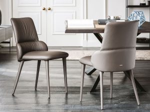 ginger leather dining chair cattelan italia 1