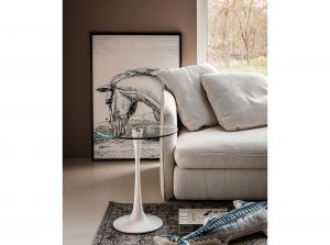 hugo round end table cattelan italia 1