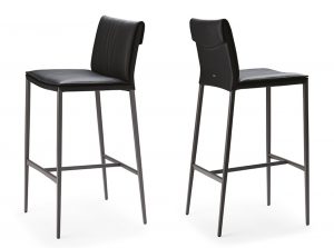 isabel mi upholstered counter bar stool cattelan italia 1
