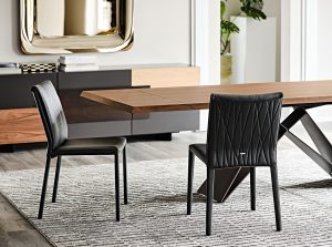 italia couture modern upholstered dining chair cattelan italia 1