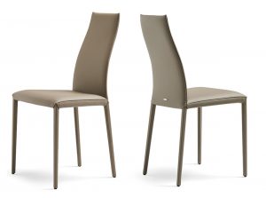 kay upholstered dining chair cattelan italia 1