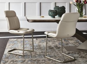 kelly cantilever modern office dining chair cattelan italia 1