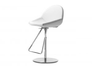 kiss swivel adjustable counter bar stool cattelan italia 1