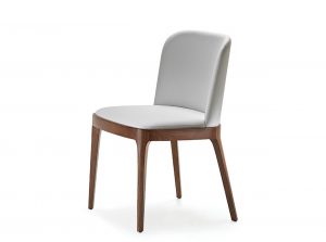 magda upholstered wooden dining chair cattelan italia 1