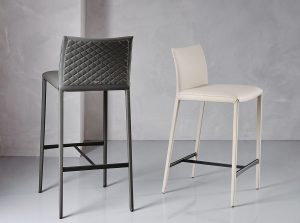 norma couture quilted counter bar stool cattelan italia 1