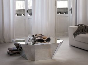 otto modern metal coffee end table cattelan italia 1