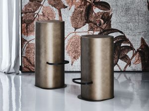 pancho unique metal counter bar stool cattelan italia 1