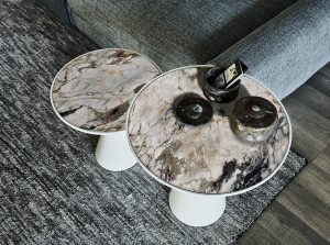 peyote keramik round coffee end table cattelan italia 1