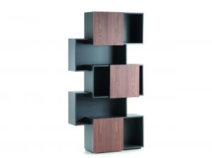 piquant modern bookcase display stand cattelan italia 1