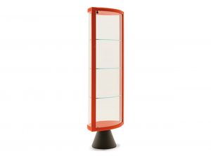 saba mobern glass curio display unit cattelan italia 3