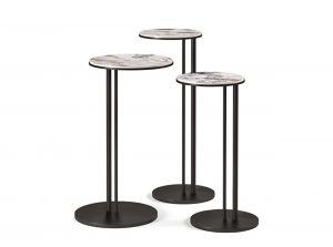 sting round ceramic coffee end table cattelan italia 1