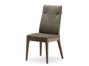 tosca contemporary upholstered dining chair cattelan italia 1